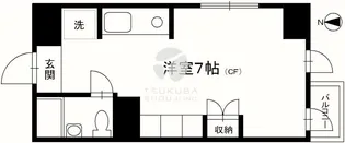 飯田橋ハイツ【10階】の間取り