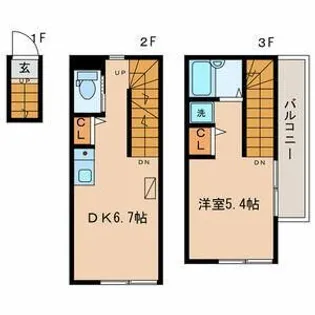 do La Tour 中野の間取り