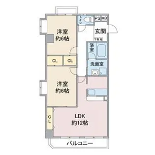 グレイスコート元郷【3階】の間取り