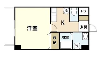 1Kの間取り画像