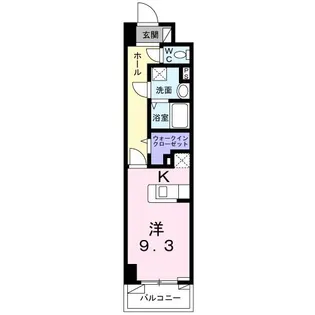 ベルフラワー恋ヶ窪【4階】の間取り