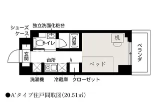 (仮称)グリーンパティオ野田II【1階】の間取り