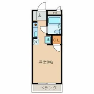 シャンルーネ【2階】の間取り