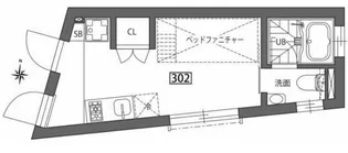 東京都世田谷区上馬4【アパート】の間取り