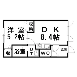 ウェルカムサトウ6【2階】の間取り
