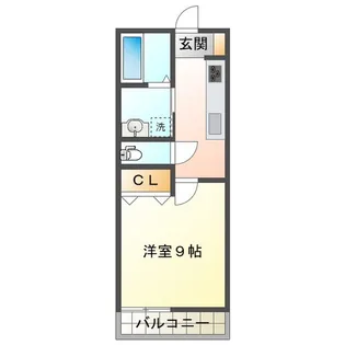 サンハイツ【1階】の間取り