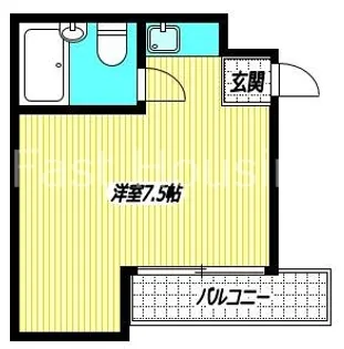 東京都中野区中野1【マンション】の間取り