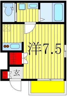 retraite【1階】の間取り