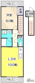 東京都練馬区春日町5【アパート】の間取り