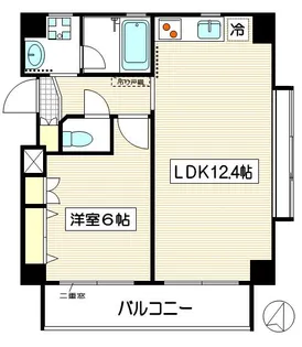 ガーデンヒルズ【1階】の間取り