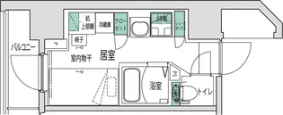 キャンパスヴィレッジ溝の口【7階】の間取り