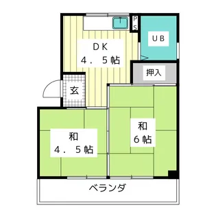 フジビル【3階】の間取り