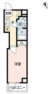 ヒルズ麦田町【7階】の間取り
