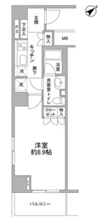 東京都文京区千石4【マンション】の間取り
