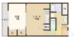 住吉マンション【3階】の間取り