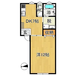 Cosmic【2階】の間取り