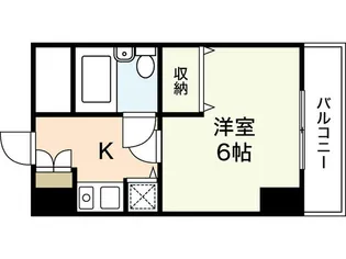 K・アルカディア【4階】の間取り