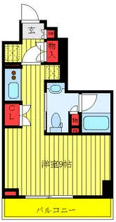 HF正光寺赤羽レジデンス【8階】の間取り