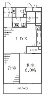 百花園パーク・ファミリア【2階】の間取り