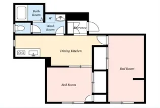 世田谷野沢マートルコート【1階】の間取り