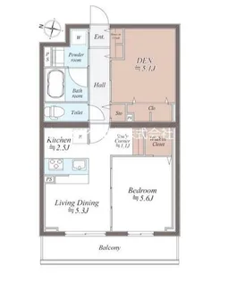 SYMPHONY PARK【5階】の間取り