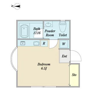 メゾン・ド・トーシン恵比寿【2階】の間取り