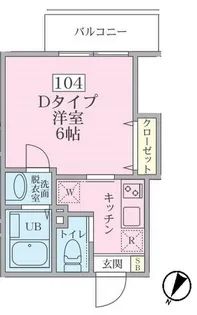 Greige Luna 金沢八景【1階】の間取り