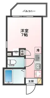 Glanz町屋II【2階】の間取り