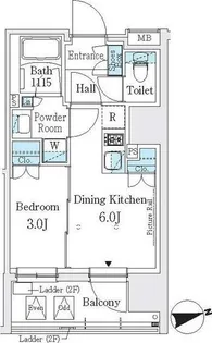 J.GRAN Court 浅草【9階】の間取り