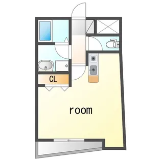 クリスタルハイツII【3階】の間取り