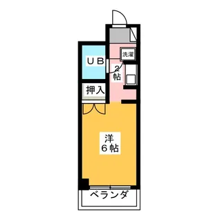 ラ・エスペランサ・プリメーラ【4階】の間取り