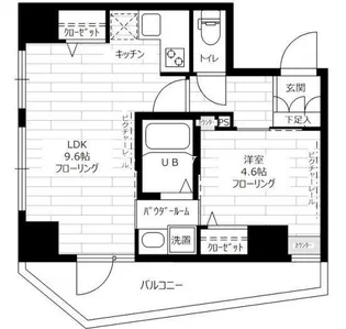 ステージグランデ文京小石川【7階】の間取り