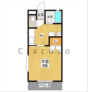 パストラル【2階】の間取り