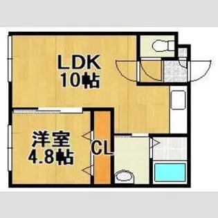 He s mode【2階】の間取り