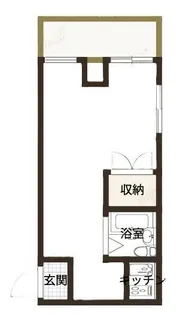 リバーサイドヴィラ【3階】の間取り