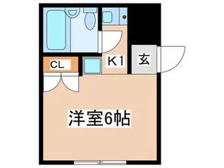メゾンIWAMA【1階】の間取り