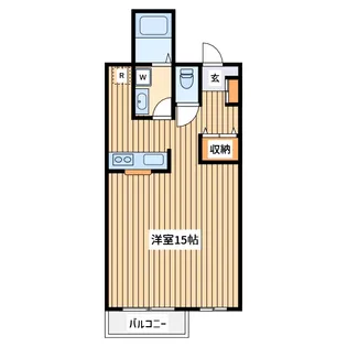 コッツヴィレッジ国立ボートン棟【1階】の間取り