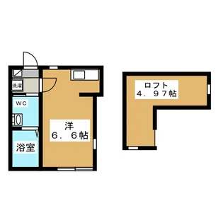 アストル金沢八景【1階】の間取り