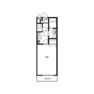 アンプルールリーブルpear fieldI【2階】の間取り