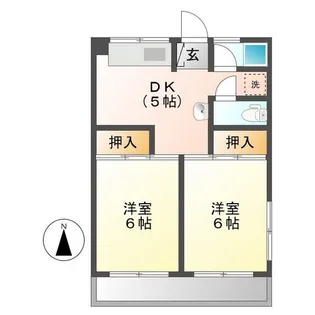 公園ビル【3階】の間取り