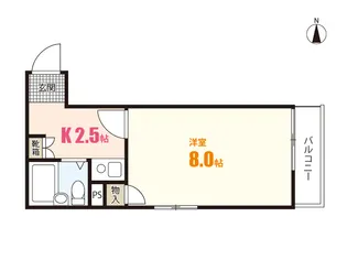 第14やたがいビル【1階】の間取り