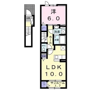 アーヴィア【2階】の間取り