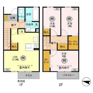 オーキッドの間取り