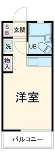 グランジャ横浜【1階】の間取り