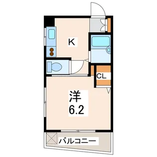山田ビル【3階】の間取り