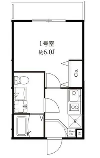 モダンオーク北柏【1階】の間取り