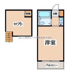 ケープロフト【3階】の間取り