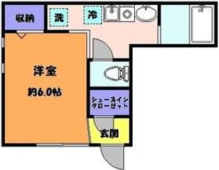 Mimosa House Jiyugaoka【1階】の間取り