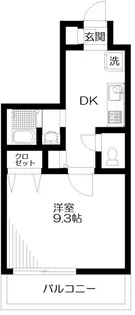 ウーノルミノーゾ【3階】の間取り