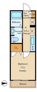 メゾンサフィール【3階】の間取り